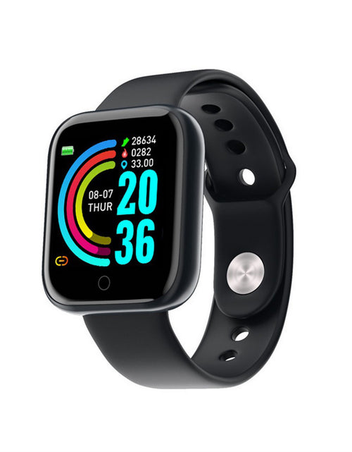 Load image into Gallery viewer, Y68 Bluetooth-compatible Smart  Watch Fitness Tracker Sports Bracelet Heart Rate Monitor Blood Pressure Bracelet For Android Ios White
