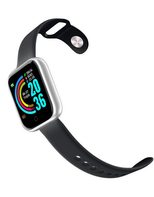 Load image into Gallery viewer, Y68 Bluetooth-compatible Smart  Watch Fitness Tracker Sports Bracelet Heart Rate Monitor Blood Pressure Bracelet For Android Ios White
