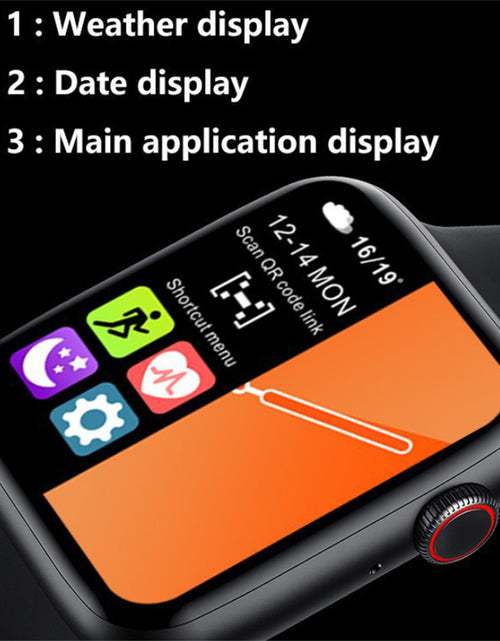 Load image into Gallery viewer, T500+ Smart Bracelet Bluetooth Calling Music Touch-screen Heart Rate Blood Pressure Monitoring Fitness Watch Blue
