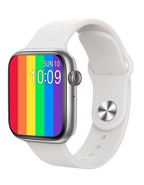Load image into Gallery viewer, T500+ Smart Bracelet Bluetooth Calling Music Touch-screen Heart Rate Blood Pressure Monitoring Fitness Watch Blue
