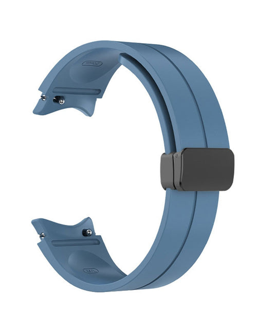 Load image into Gallery viewer, Silicone Strap Replacement Bracelet Band for Samsung Galaxy Watch 4 5 5 Pro Dark Blue
