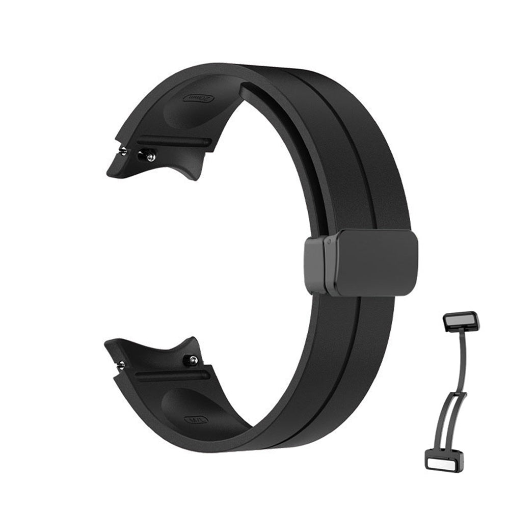 Silicone Strap Replacement Bracelet Band for Samsung Galaxy Watch 4 5 5 Pro Dark Blue