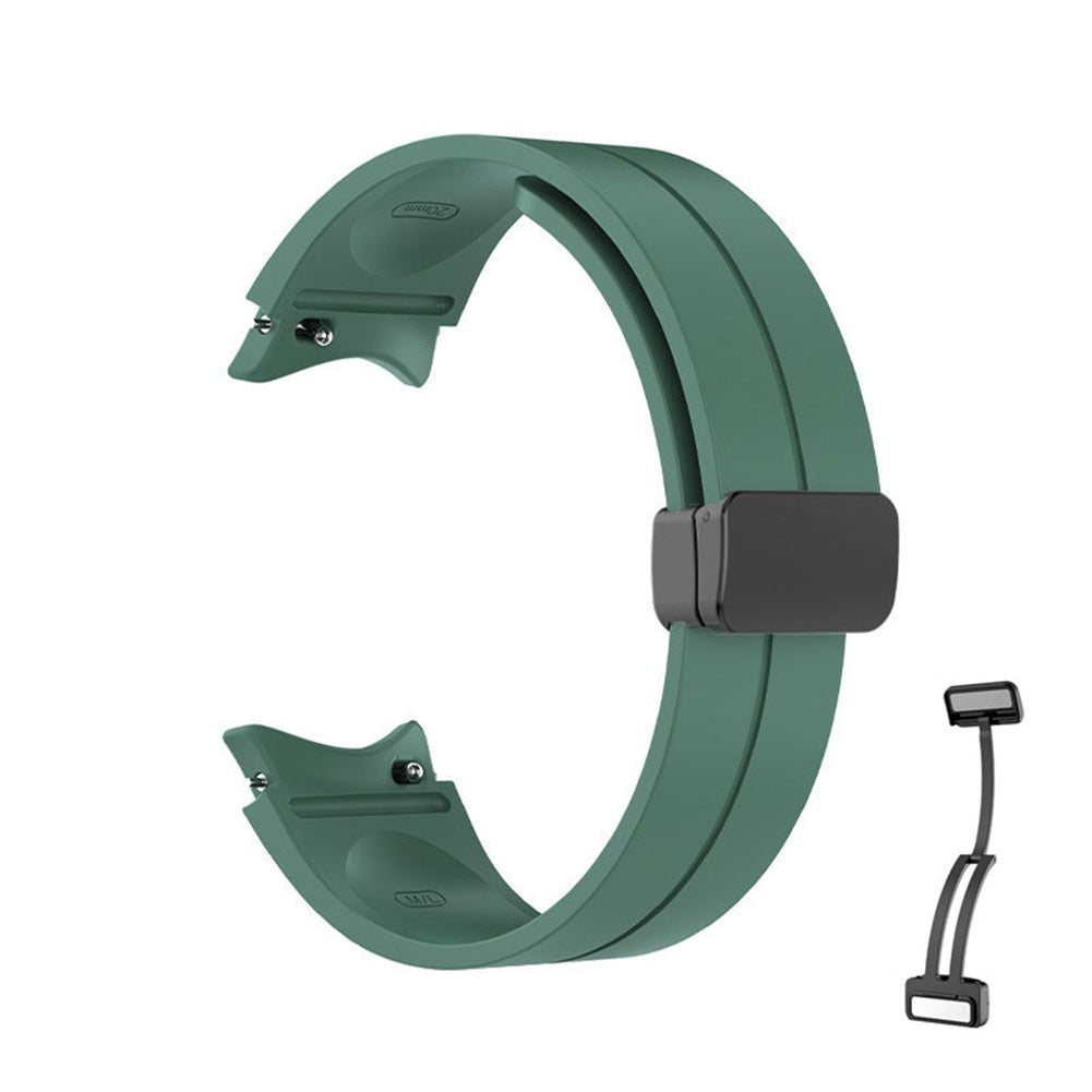 Silicone Strap Replacement Bracelet Band for Samsung Galaxy Watch 4 5 5 Pro Yellow