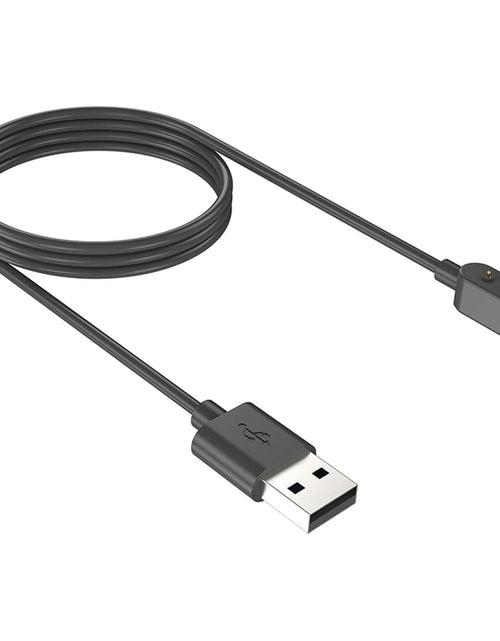 Load image into Gallery viewer, 100cm Smart Bracelet Magnetic Charging Cable Power Adapter Built-in Smart Chip Compatible For Keep Band B4 black
