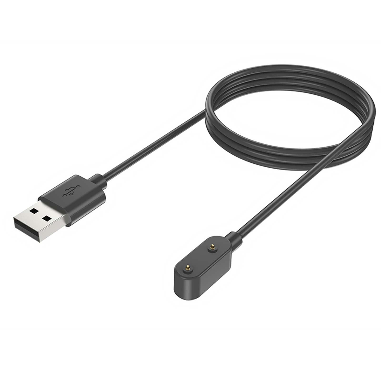 100cm Smart Bracelet Magnetic Charging Cable Power Adapter Built-in Smart Chip Compatible For Keep Band B4 black