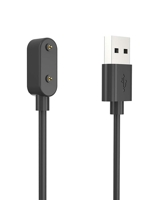 Load image into Gallery viewer, 100cm Smart Bracelet Magnetic Charging Cable Power Adapter Built-in Smart Chip Compatible For Keep Band B4 black
