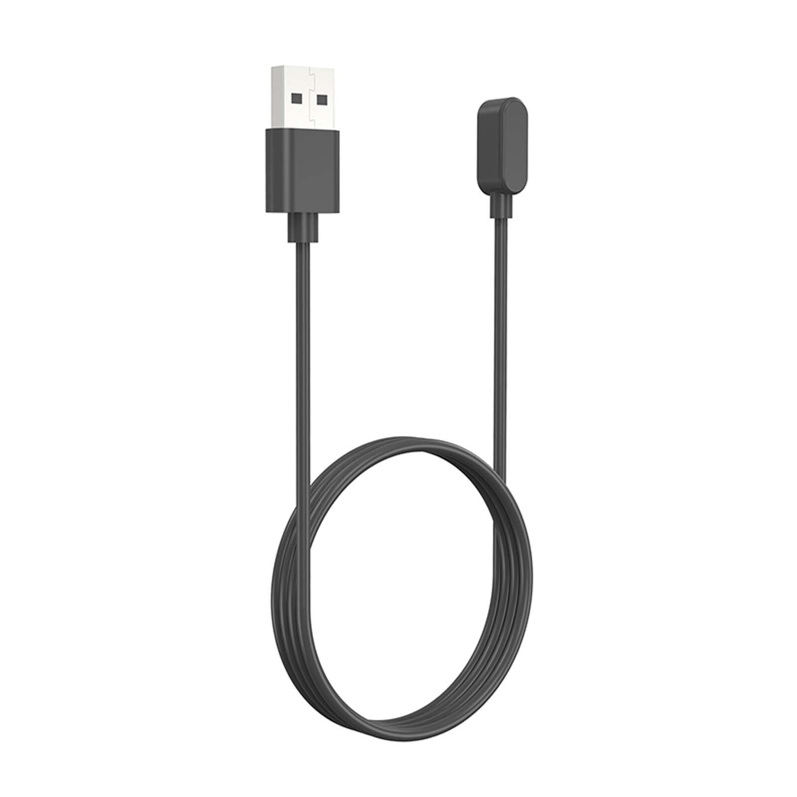 100cm Smart Bracelet Magnetic Charging Cable Power Adapter Built-in Smart Chip Compatible For Keep Band B4 black