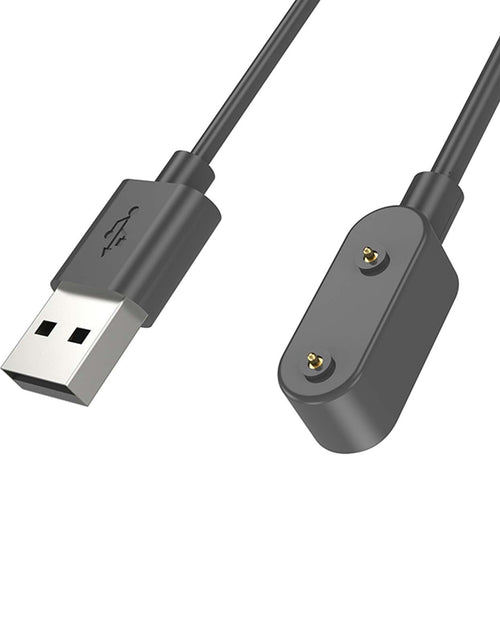 Load image into Gallery viewer, 100cm Smart Bracelet Magnetic Charging Cable Power Adapter Built-in Smart Chip Compatible For Keep Band B4 black
