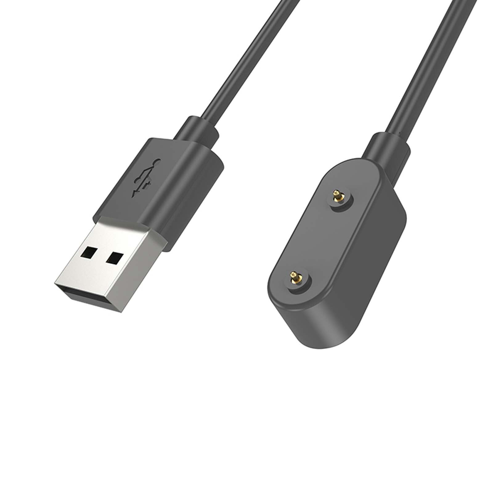 100cm Smart Bracelet Magnetic Charging Cable Power Adapter Built-in Smart Chip Compatible For Keep Band B4 black