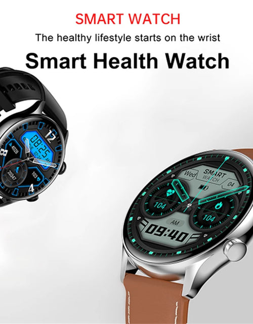 Load image into Gallery viewer, Hk8pro Smart Watch Amoled Bluetooth Call Voice Control Bracelet Heart Rate Monitor Fitness Smartwatch Silver Steel
