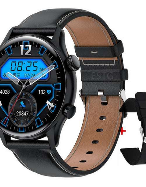 Load image into Gallery viewer, Hk8pro Smart Watch Amoled Bluetooth Call Voice Control Bracelet Heart Rate Monitor Fitness Smartwatch Silver Steel
