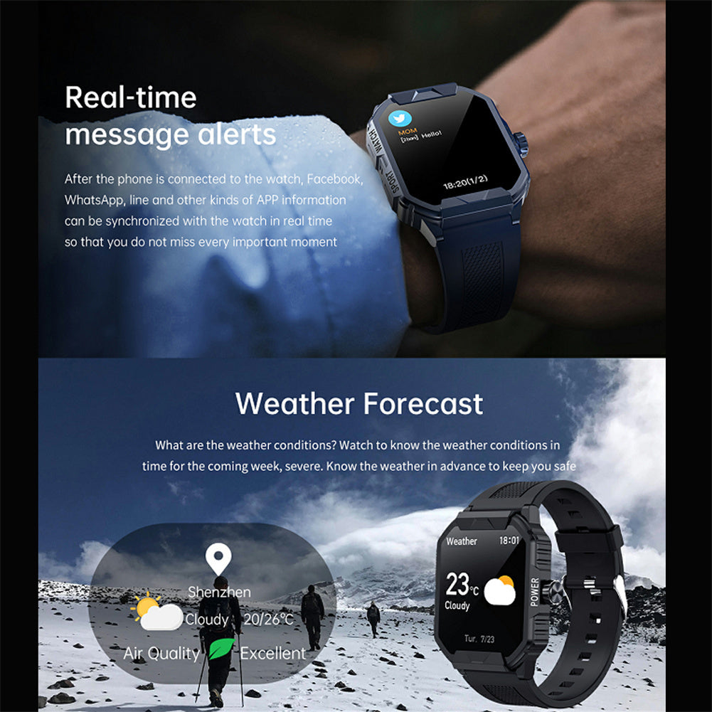 Fw06 Smart Watch Bluetooth-compatible Call Blood Oxygen Heart Rate Monitor Offline Payment Sports Bracelet Black