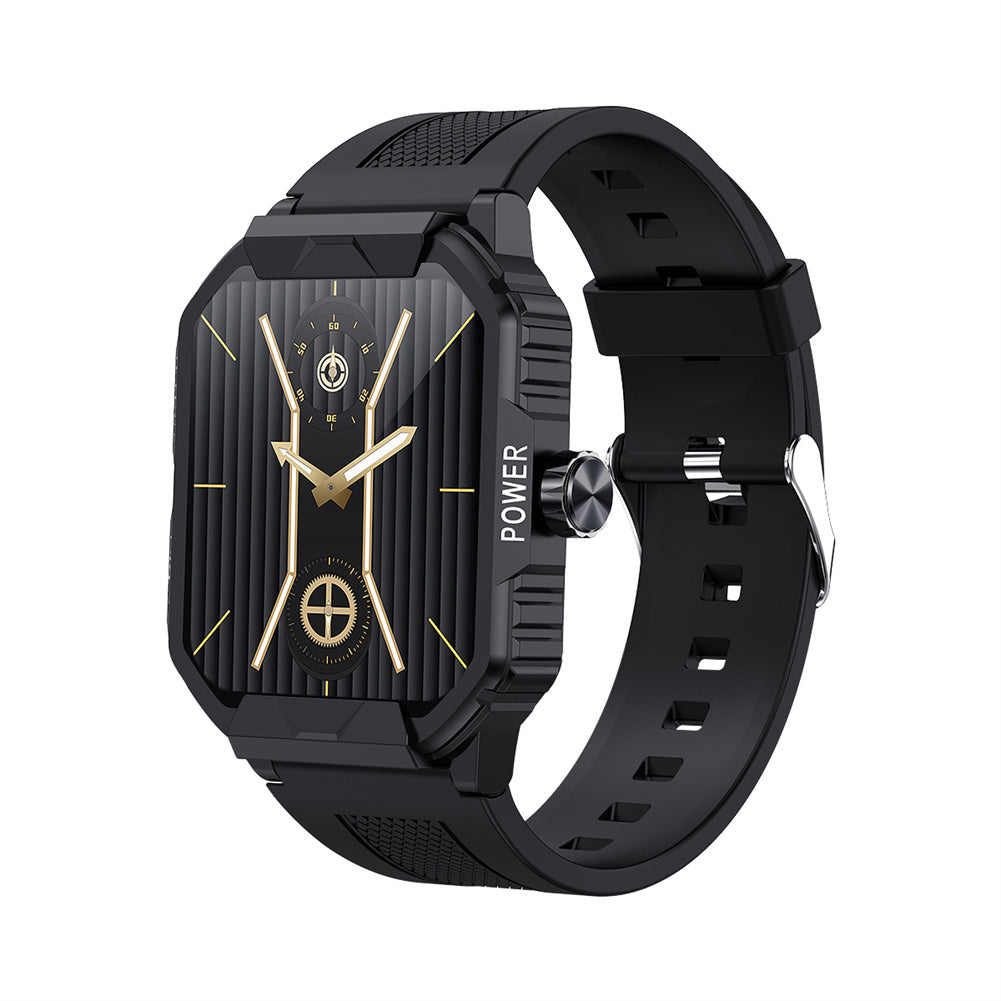 Fw06 Smart Watch Bluetooth-compatible Call Blood Oxygen Heart Rate Monitor Offline Payment Sports Bracelet Black