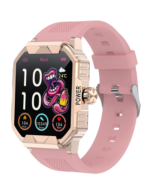 Load image into Gallery viewer, Fw06 Smart Watch Bluetooth-compatible Call Blood Oxygen Heart Rate Monitor Offline Payment Sports Bracelet Black
