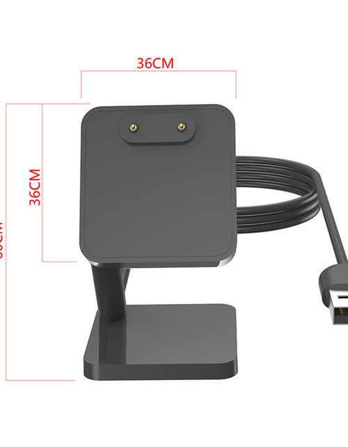 Load image into Gallery viewer, Mini Charger Cradle Power Adapter Charging Cable Watch Stand Base Compatible For Huawei Kids Watch 4 Pro black
