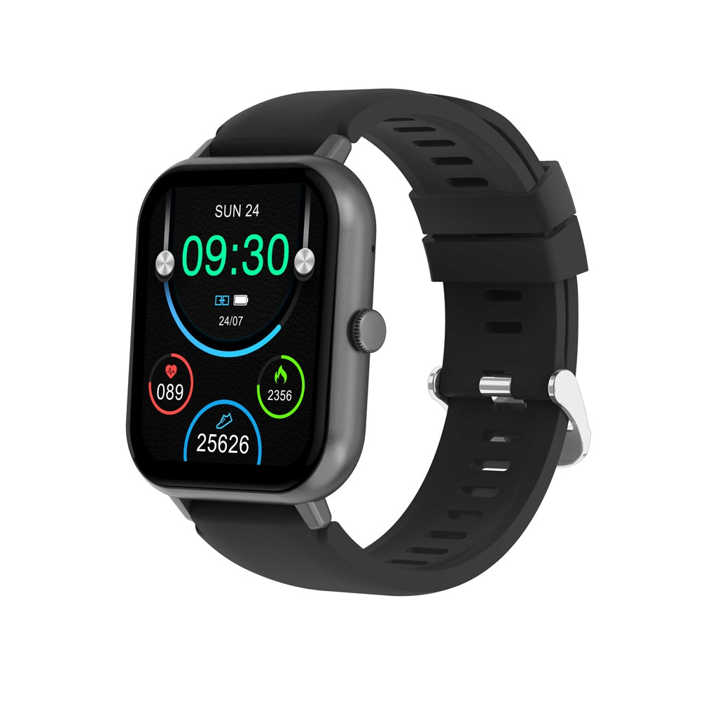 Zl54c Smart Watch 63ewe Bluetooth Call Heart Rate Blood Pressure Monitor Bracelet Black