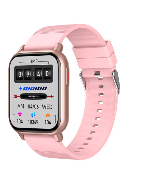 Load image into Gallery viewer, Zw32 Smart Watch 1.85 HD Screen Heart Rate Blood Oxygen Body Temperature Monitoring Magnetic Charging Wristwatch Pink
