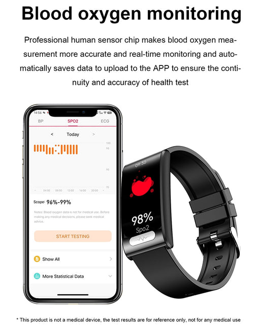 Load image into Gallery viewer, Tk70 Smart Watch 1.47 inch Color Screen Fitness Tracker Waterproof Sleep Blood Pressure Monitor Smartwatch Black Belt
