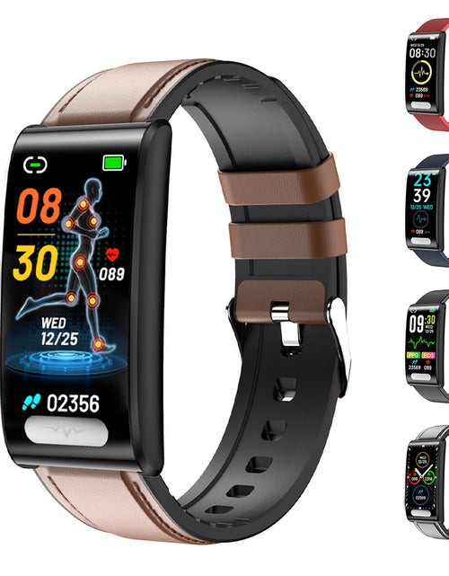 Load image into Gallery viewer, Tk70 Smart Watch 1.47 inch Color Screen Fitness Tracker Waterproof Sleep Blood Pressure Monitor Smartwatch Black Belt
