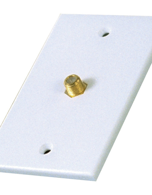 Load image into Gallery viewer, RCA VH61R Single Coaxial In-Line Wall Plate
