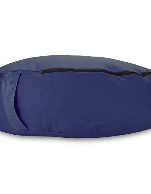 Load image into Gallery viewer, Blue 18&quot; Round Zafu Meditation Cushion
