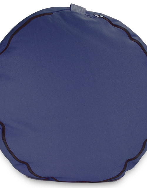 Load image into Gallery viewer, Blue 18&quot; Round Zafu Meditation Cushion
